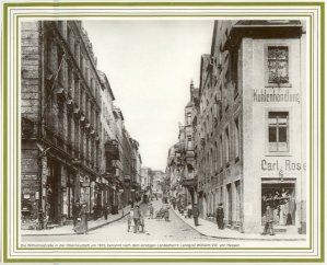 Die Wilhelmsstrasse um 1910