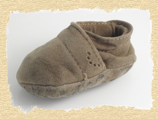 Der Babyschuh im Original