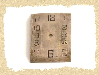 Zifferblatt einer antiken Damenarmbanduhr